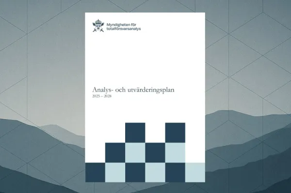 Analys- och utvärderingsplan 2025 – 2028