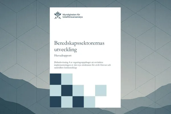 Beredskapssektorernas utveckling