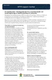 Rapport i korthet