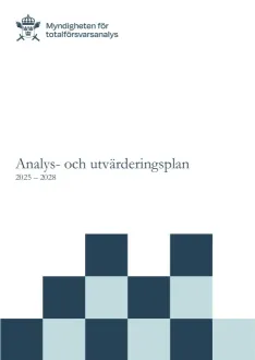Analys och utvärderingsplan 2025-2028