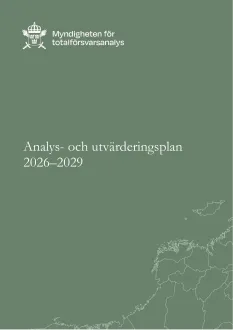 Analys och utvärderingsplan 2026-2029